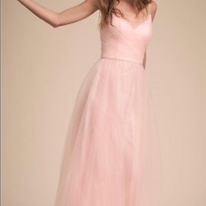 BHLDN Camden dress blush pink size 4